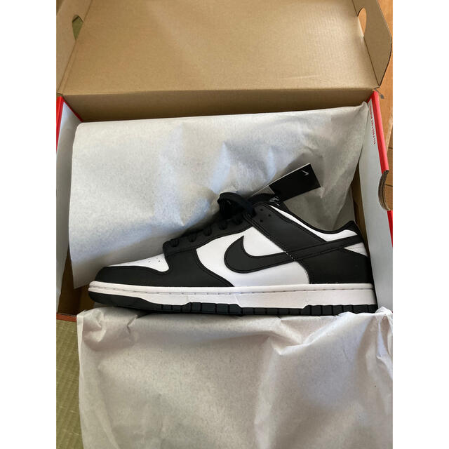 NIKE DUNK LOW BLACK/WHITE 28センチ