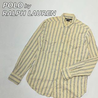 ポロラルフローレン(POLO RALPH LAUREN)のPOLO by RALPH LAUREN ストライプ 長袖 ウエスタンシャツ(シャツ)