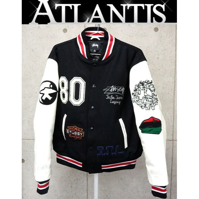Stussy スタジャン メンズ Mサイズ 輸入 特注販売中 スタジャン メンズM 【美品】ステューシー スタジャン