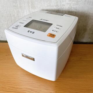 ミツビシデンキ(三菱電機)のMITSUBISHI NJ-VX106-W 三菱電機　IHジャー炊飯器　5.5合(炊飯器)