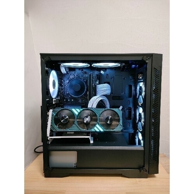 自作PC　Rtx3060Ti i3 12100F  ゲーミングPC スマホ/家電/カメラのPC/タブレット(デスクトップ型PC)の商品写真