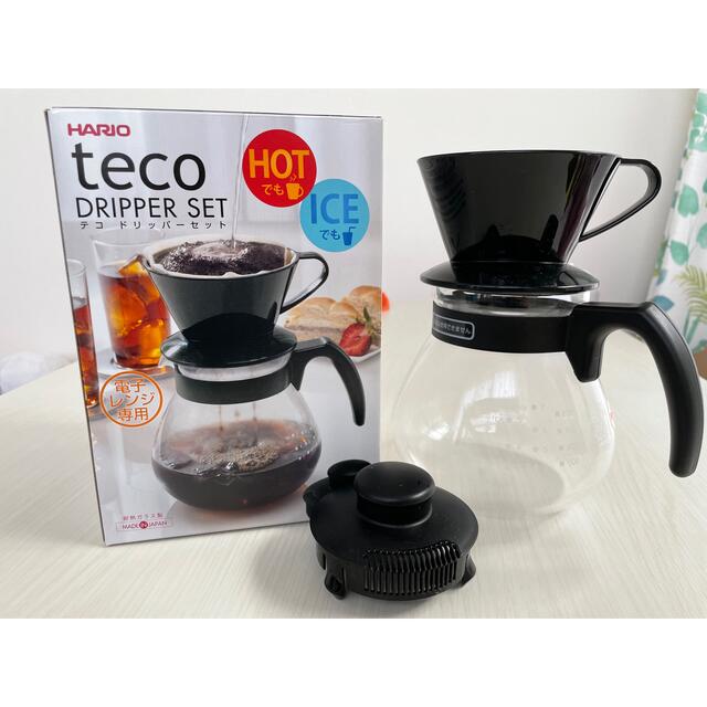 枚数限定 専用 ハリオ テコ ドリッパーセット コーヒードリッパー 1000ml コーヒーメーカー ハリオ テコ ドリッパーセット TCD-100B(1コ入)