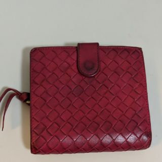 ボッテガヴェネタ(Bottega Veneta)のボッテガ　BOTTEGA VENETA  財布　赤　レッド(財布)