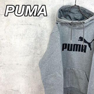 プーマ(PUMA)の希少90s プーマ パーカー プリントロゴ 美品(パーカー)