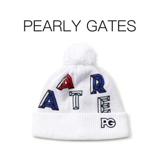 パーリーゲイツ(PEARLY GATES)の☆2021 秋冬新作☆【PEARLYGATES】ダイヤカットロゴ ボンボンワッチ(ウエア)