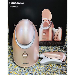 パナソニック(Panasonic)のパナソニック スチーマー かっさセット EH-SA4PCM(フェイスケア/美顔器)