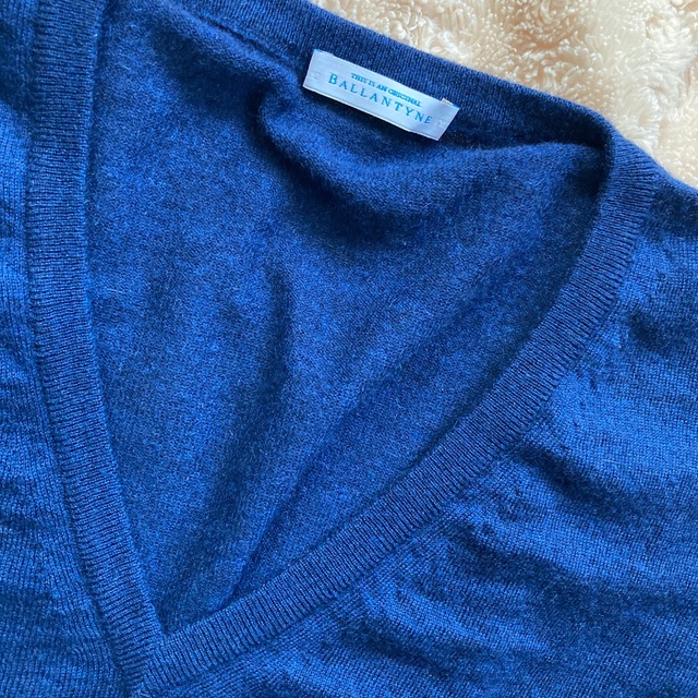 BALLANTYNE CASHMERE(バランタインカシミヤ)の最高級カシミヤブランド　バランタイン　カシミヤニット メンズのトップス(ニット/セーター)の商品写真