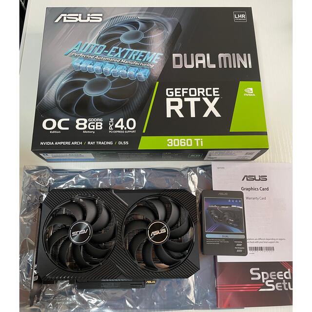 ASUS DUAL RTX3060Ti  8GBDDR6 (LHR)