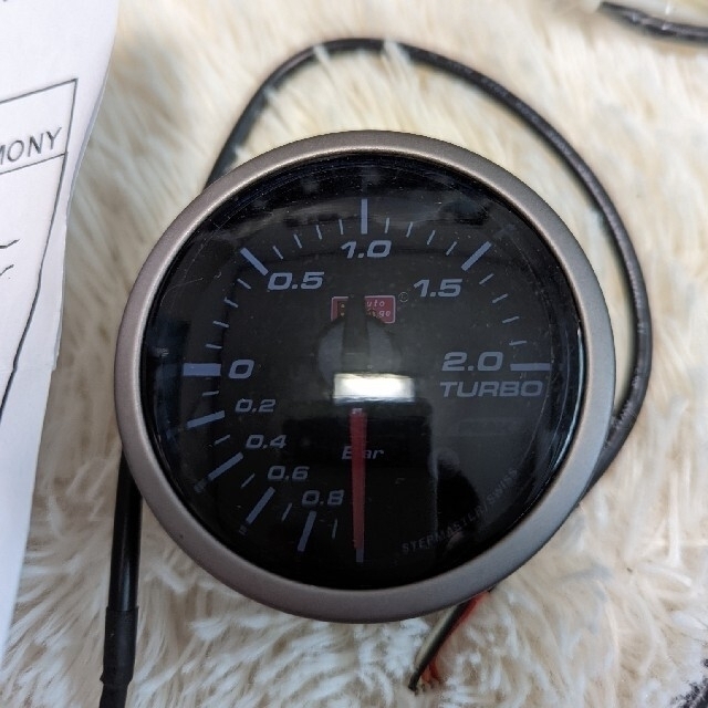 Autogauge RSM ブースト計 52φ　3色カラー 2