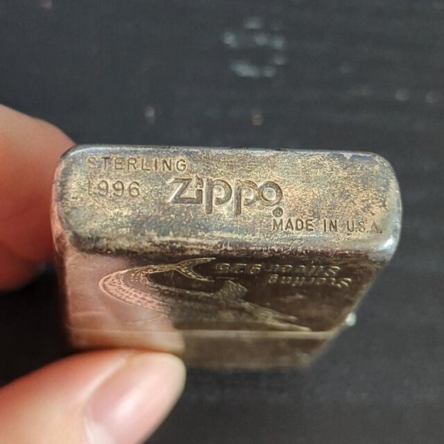 ZIPPO  スターリングシルバー　スリム1996年