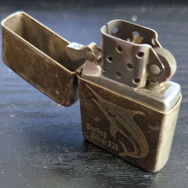 ZIPPO  スターリングシルバー　スリム1996年