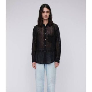 アクネ(ACNE)のOUR LEGACY　 21SS「COCO SHIRT」 レースシャツ(シャツ)