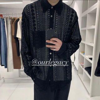 ACNE - OUR LEGACY 21SS「COCO SHIRT」 レースシャツの通販 by けーま