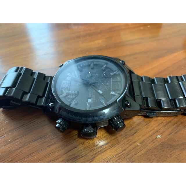 DIESEL(ディーゼル)の腕時計　ディーゼル　ブラック メンズの時計(腕時計(アナログ))の商品写真