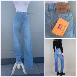 リーバイス(Levi's)のLevi's 501 USA製 W27 デッドストック　レディースデニム(デニム/ジーンズ)