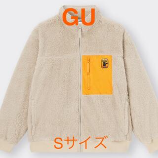 ジーユー(GU)のGU ボアジャケット　ポケモン  ピカチュウ　Sサイズ(ブルゾン)
