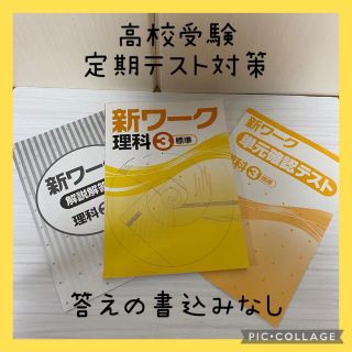 高校受験　入試対策　理科　新ワーク　中学3年(語学/参考書)