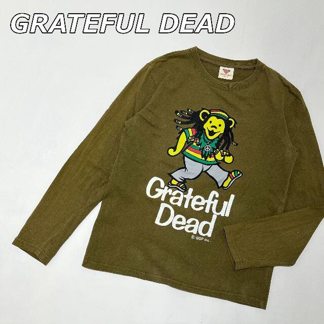 GRATEFUL DEAD ラスタ レゲエ ベアー プリント ロンT レディースのトップス(Tシャツ(長袖/七分))の商品写真