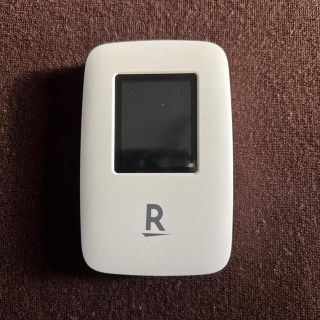 ラクテン(Rakuten)の楽天モバイル ポケットWiFi ホワイト(PC周辺機器)