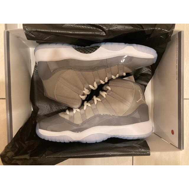 NIKE - 未使用 NIKE AIR JORDAN 11 Cool Gray 23.5cmの通販 by Miii's ...
