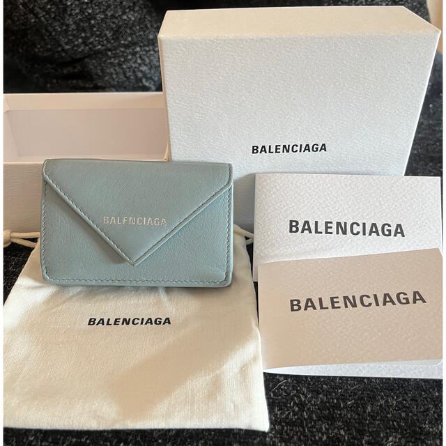 Balenciaga(バレンシアガ)の【美品】バレンシアガ　ペーパーミニウォレット レディースのファッション小物(財布)の商品写真