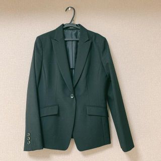 COMME CA ISM - コムサイズム黒スカートスーツセット就活式典向け