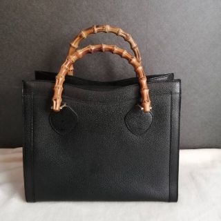 ブラック GUCCI バンブー トートバッグ bHky4-m68906453920 わなくなっ