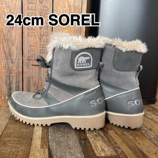 ソレル(SOREL)のソレルブーツ　ティボリ24cm美品(ブーツ)