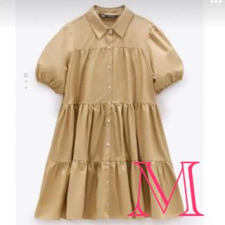 ザラ(ZARA)のZARA ティアードワンピース　チュニック(ミニワンピース)