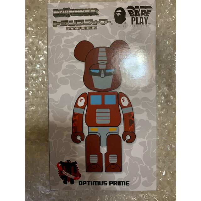 BAPE × BE@RBRICK × TRANSFORMERS RED VER.フィギュア