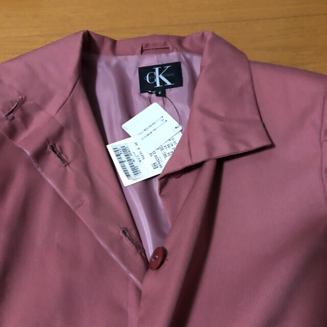 ck Calvin Klein(シーケーカルバンクライン)のカルバンクライン　ステンカラーコート レディースのジャケット/アウター(ロングコート)の商品写真