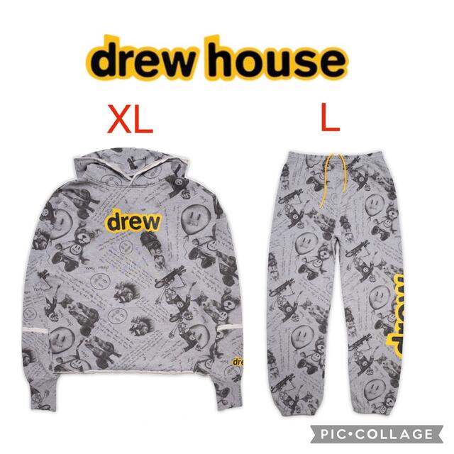 drew house スウェット　パーカー　パンツ　上下セット