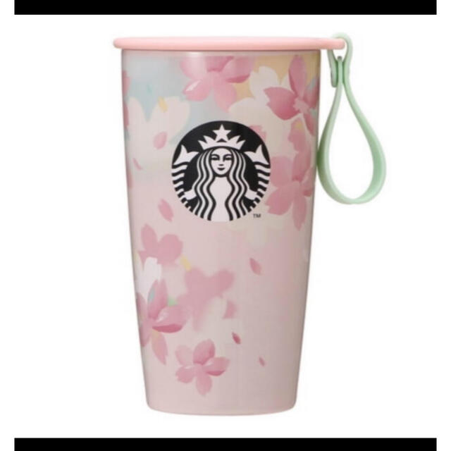 Starbucks Coffee - SAKURA2020ストラップカップシェイプボトル 355ml ...