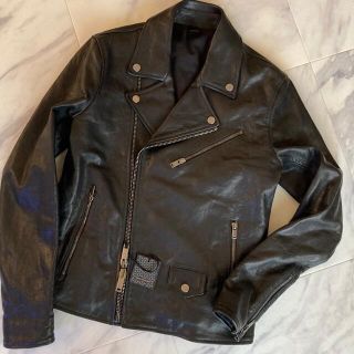 新品未使用】タリアトーレ ダブルライダースジャケット 46の通販 by