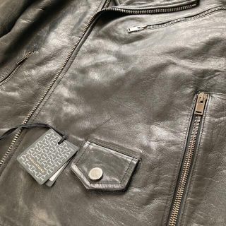 新品未使用】タリアトーレ ダブルライダースジャケット 46の通販 by