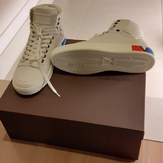 驚きの値段で VUITTON LOUIS - SNEAKER 箱SUPERSONIC ルイヴィトン スーパーソニックスニーカー スニーカー
