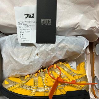 ナイキ(NIKE)のOFF-WHITE×NIKE AIR RUBBER DUNK  27.0cm(スニーカー)