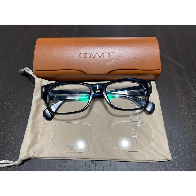 OLIVER PEOPLES 52□19-147 DNM Deacon XL-Pメンズ