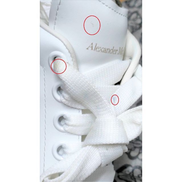 Alexander McQueen(アレキサンダーマックイーン)の【中古美品】Oversized Sneaker 553680　サイズ40 メンズの靴/シューズ(スニーカー)の商品写真