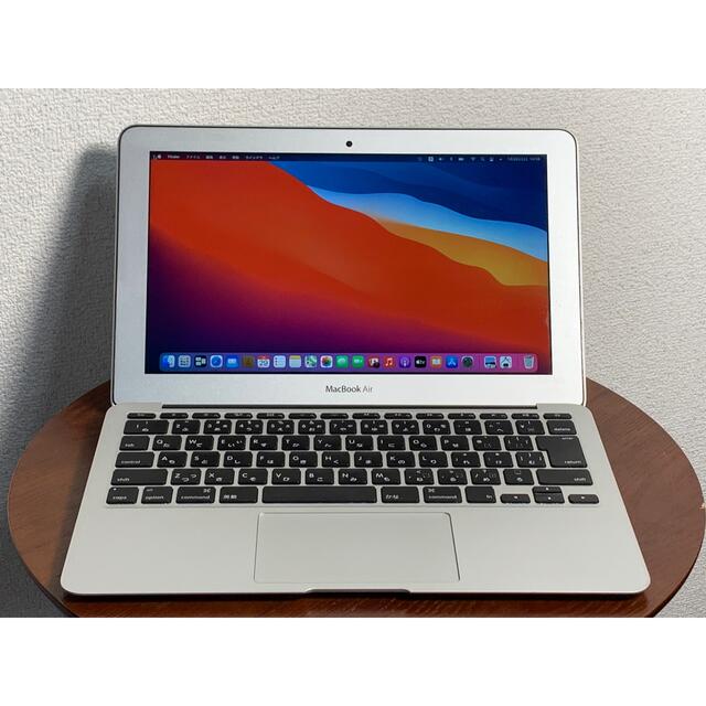 MacBook Air 11インチ 2013  新品のアダプタ付き BIgSur