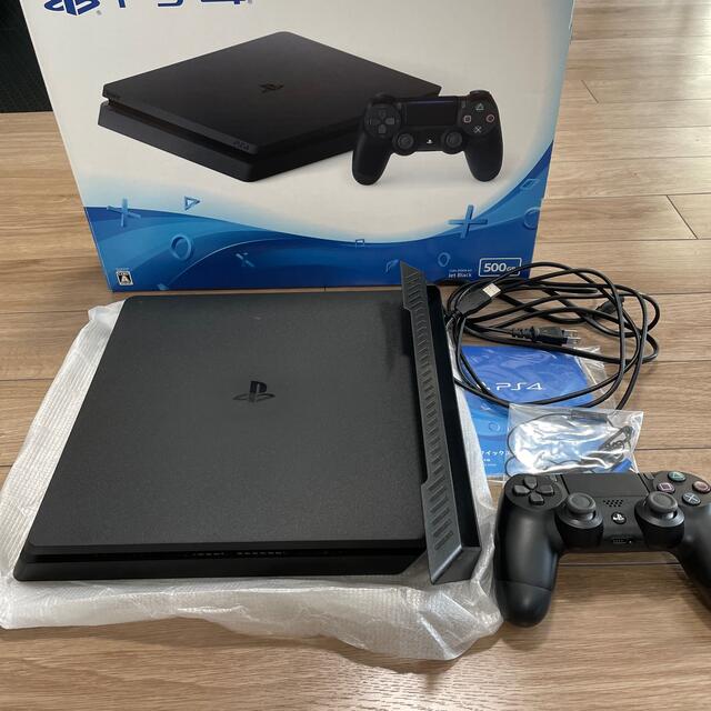 SONY PlayStation4 本体 ブラック　箱付き　スタンド付き