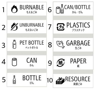 らま様専用　《ごみ分別》ラベルシール 5枚(その他)