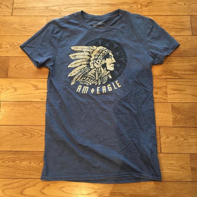 American Eagle(アメリカンイーグル)のAMERICAN EAGLE/アメリカンイーグル/Tシャツ/メンズ/ブルー メンズのトップス(Tシャツ/カットソー(半袖/袖なし))の商品写真