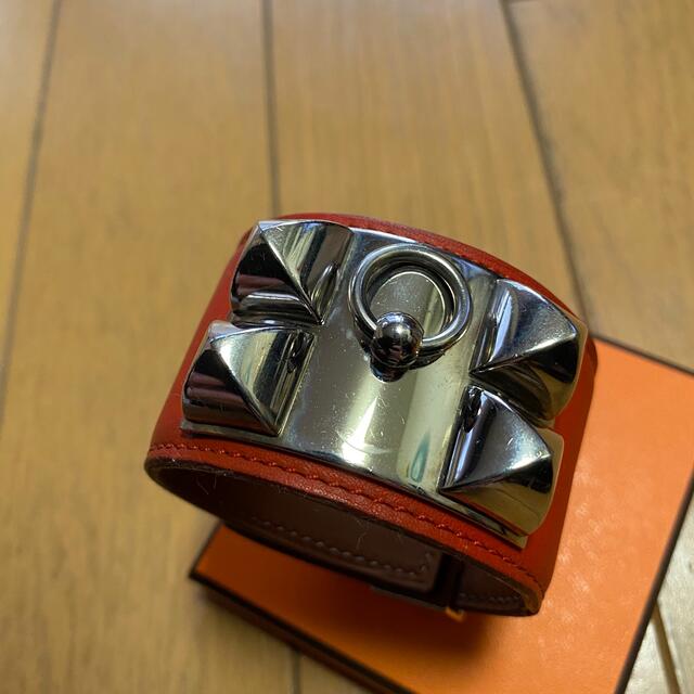 HERMES コリエドシアン ブレスレット オレンジ エルメス 減額 www.gold