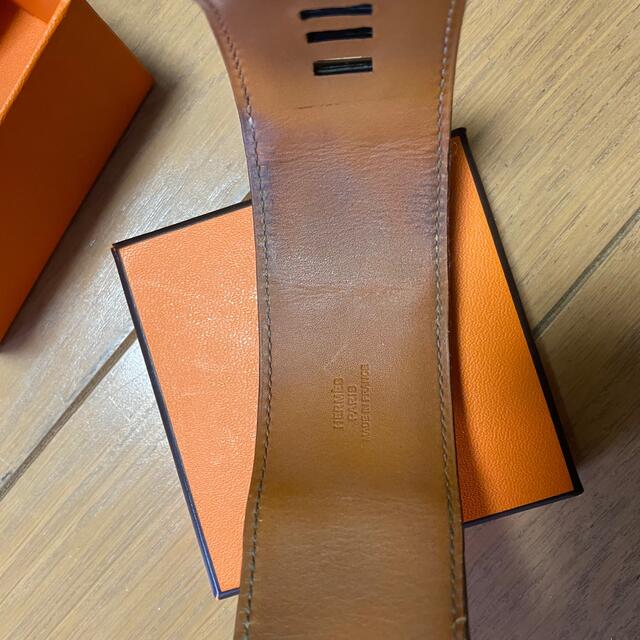 HERMES コリエドシアン ブレスレット オレンジ エルメス