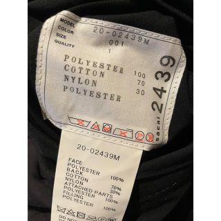 sacai - sacai 20AW リバーシブル 中綿 ノーカラーコートの通販 by