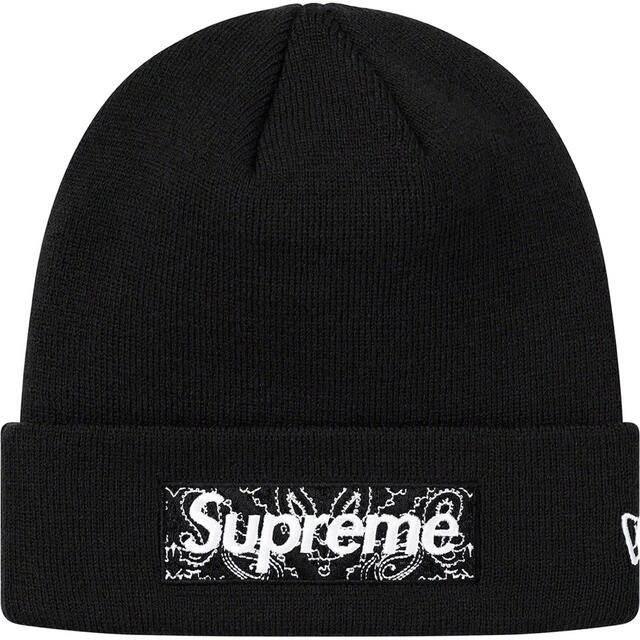 Supreme Bandana Box Logo Beanie BLACK すぐったレディース福袋 www ... Supreme バンダナ ビーニー ネイビー
