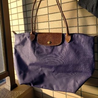 ロンシャン(LONGCHAMP)のロンシャン　プリアージュ　L　ショルダーバック　紫(ショルダーバッグ)