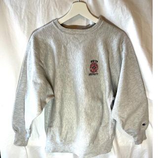 チャンピオン(Champion)の【名門】ボストン大学 USA製 チャンピオン リバースウィーヴ 刺繍タグ(スウェット)