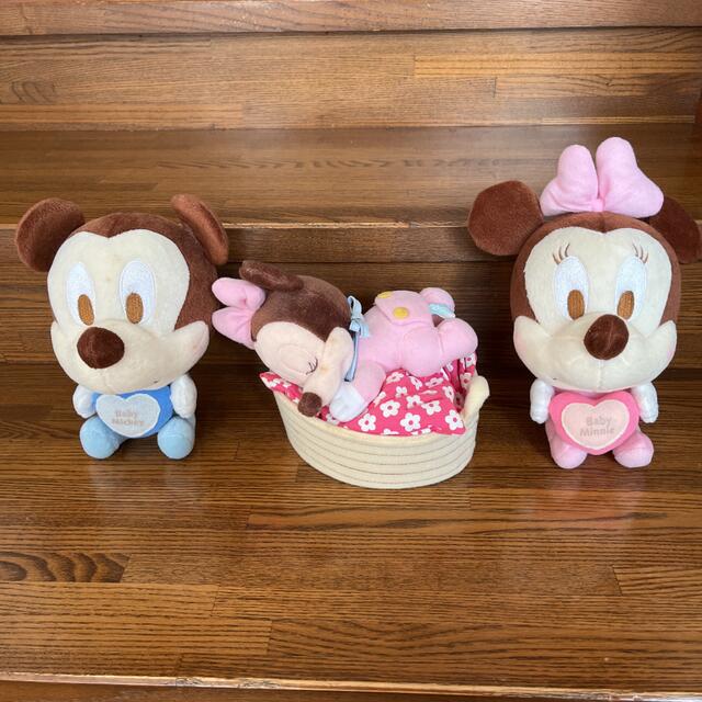 ベビーミッキー&ミニー　ぬいぐるみ | フリマアプリ ラクマ